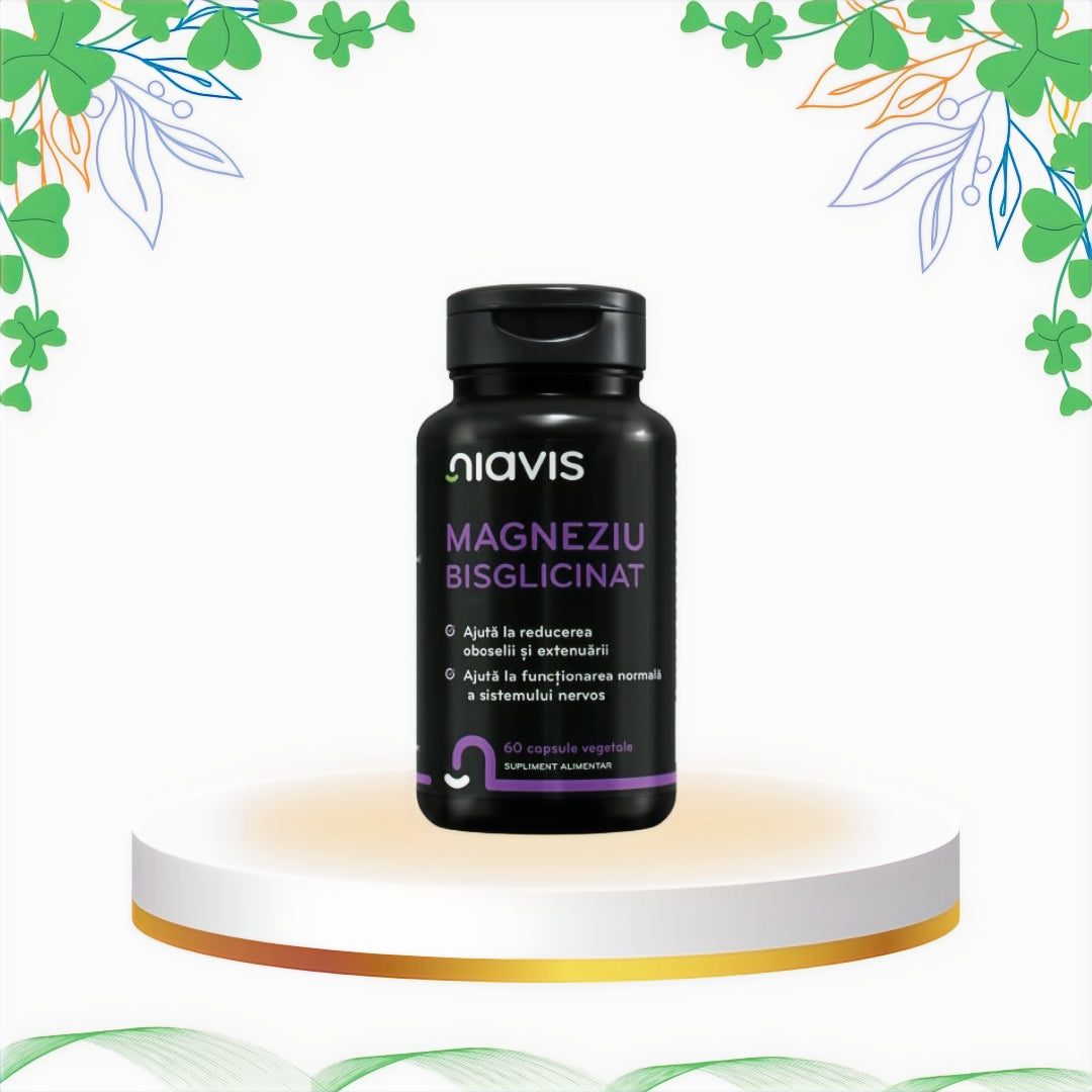 Niavis - Magneziu Bisglicinat, 60 cp