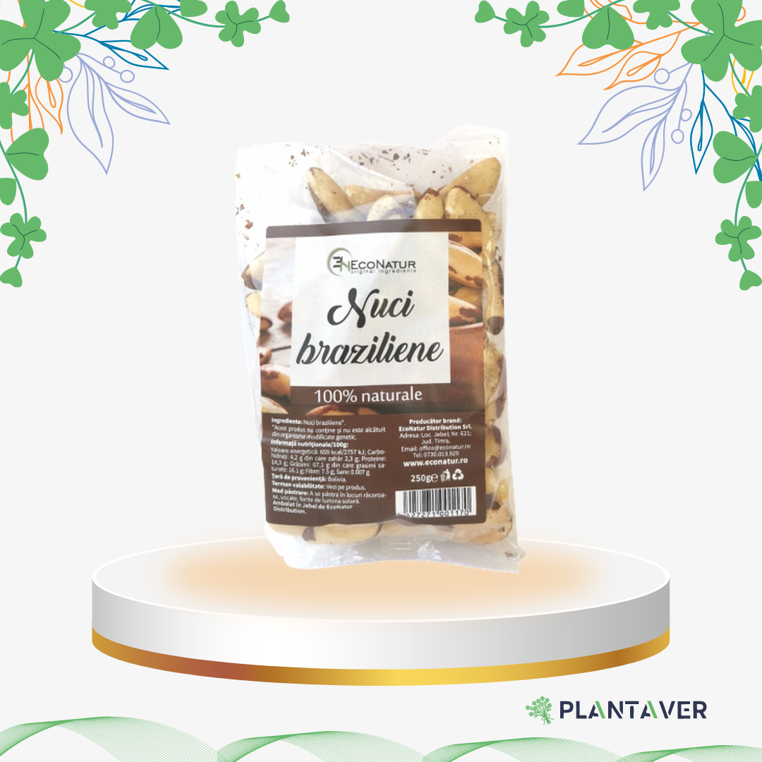 Eco Natur - Nuci Braziliene, 250 gr