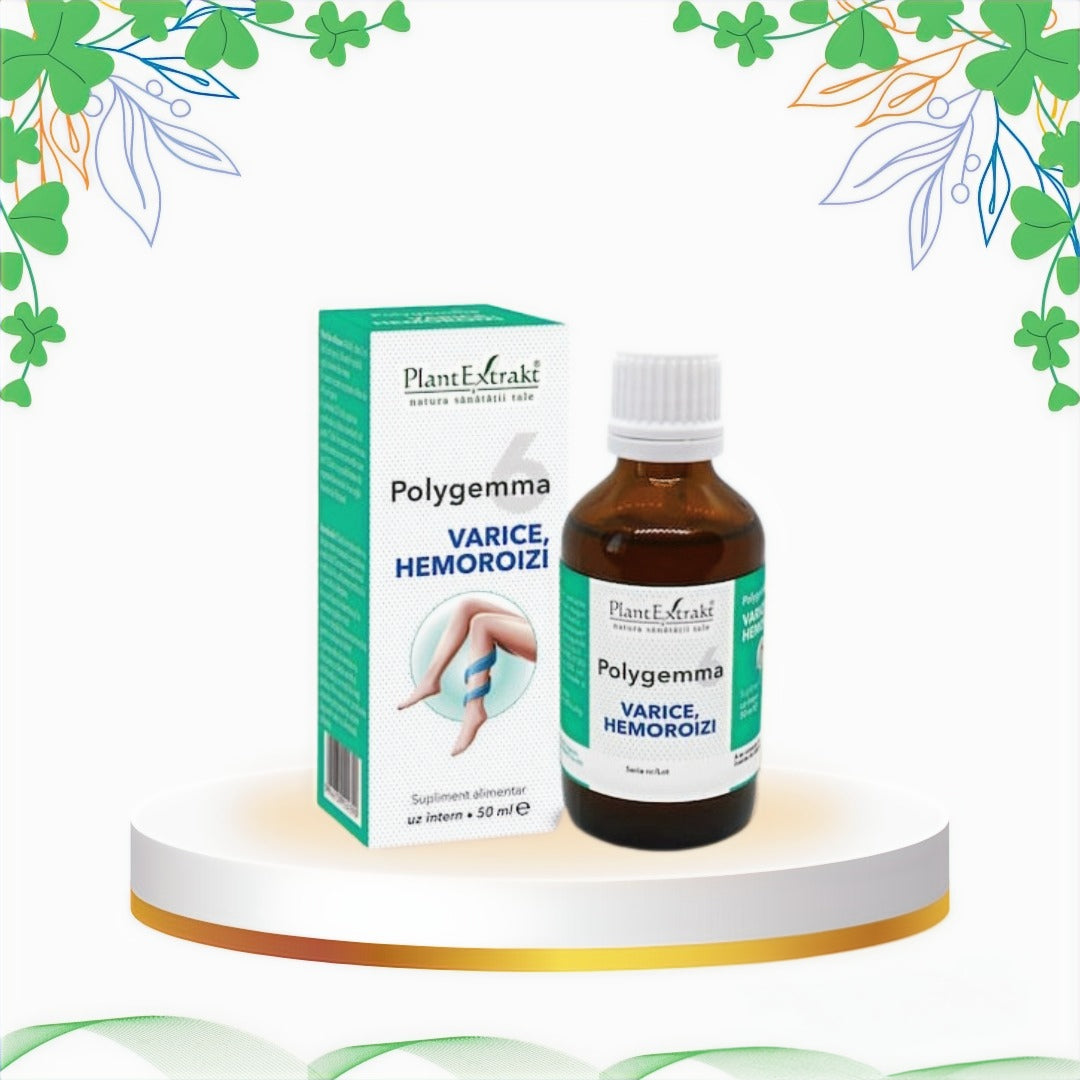 Polygemma 6 - Varice si Hemoroizi, 50 ml