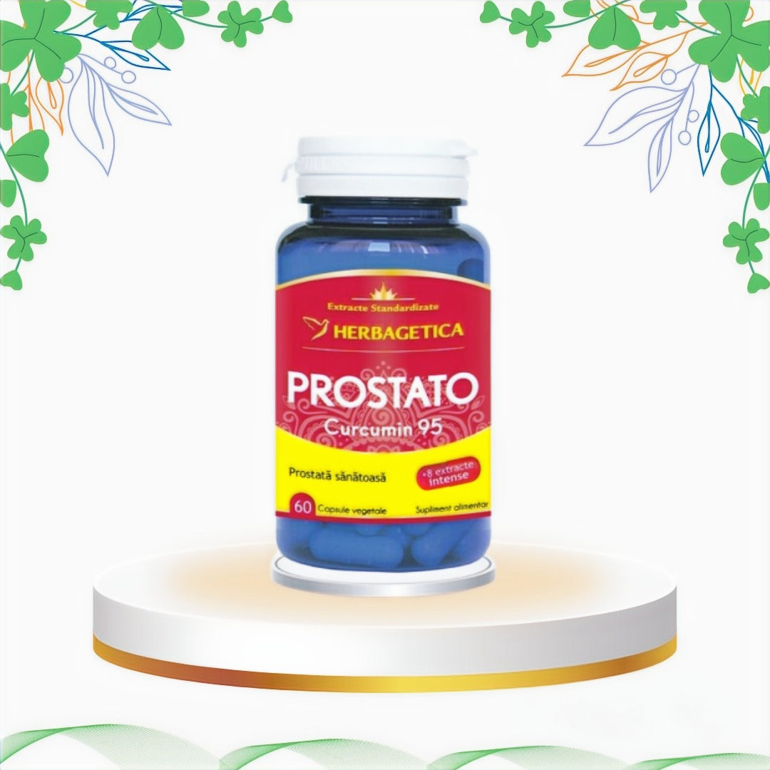 Herbagetica - Prostato Curcumin, 60 cp