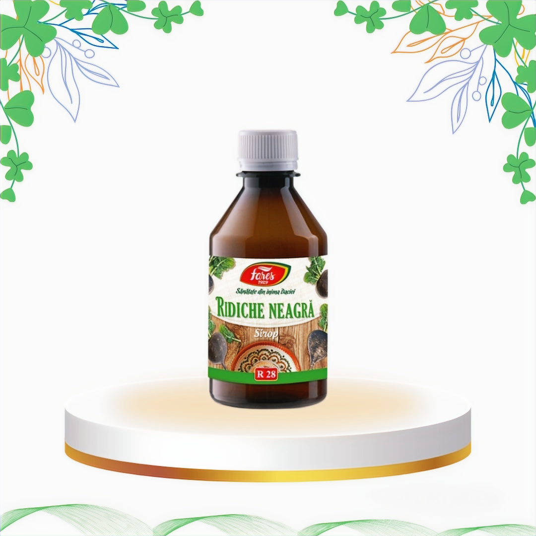 Fares - Sirop Ridiche Neagra R28, 250 ml