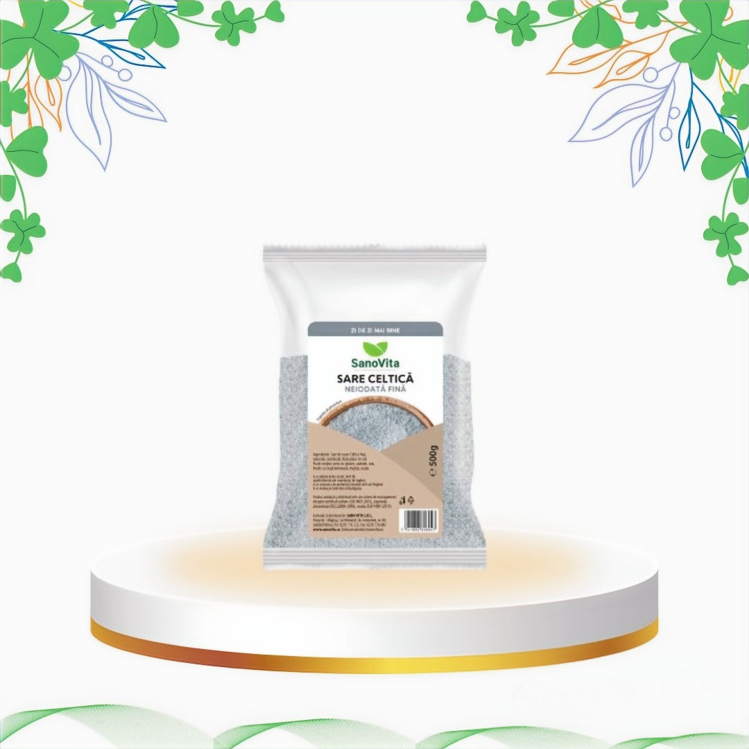 Sanovita - Sare Celtica Neiodata Fina, 500 gr