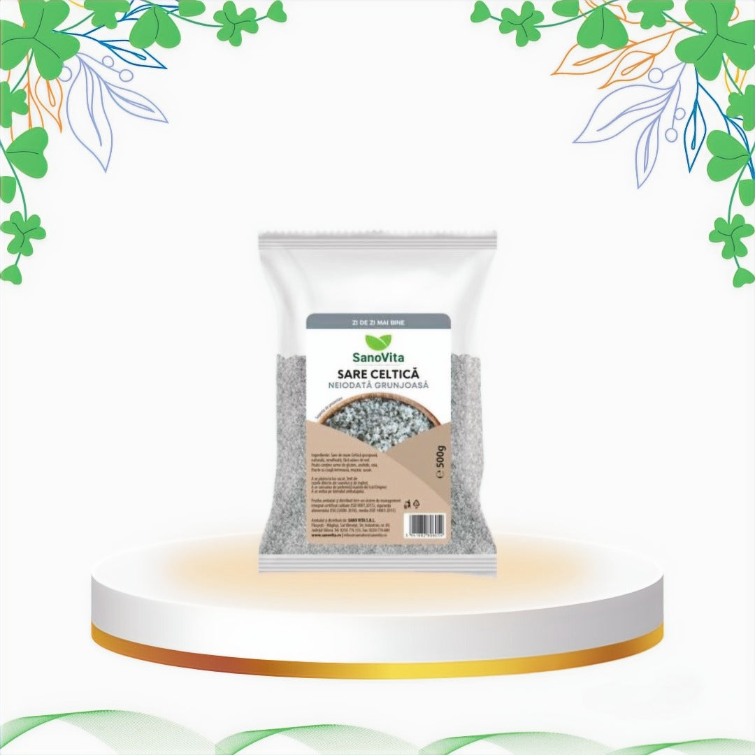 Sanovita - Sare Celtica Neiodata Grunjoasa, 500 gr