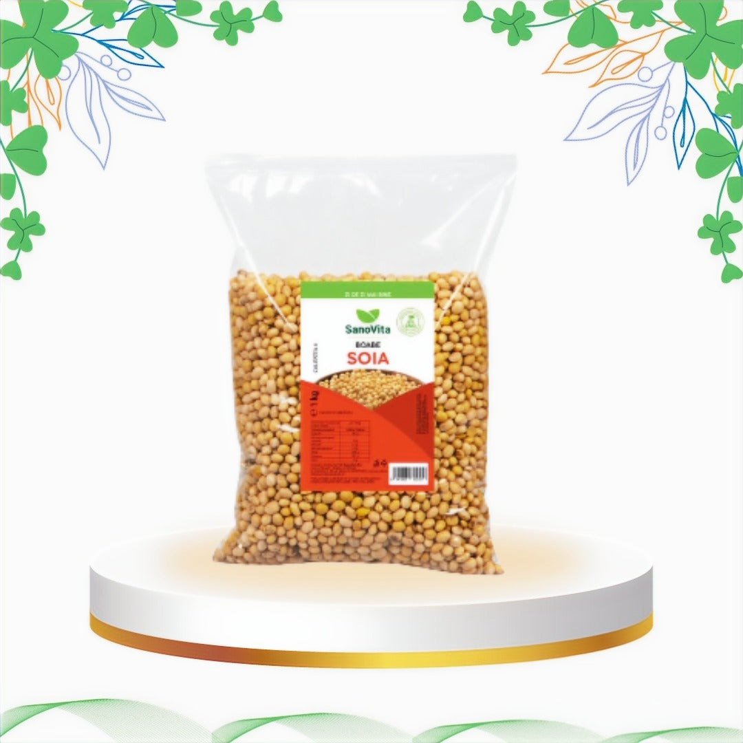 Sanovita - Boabe Soia, 1 kg