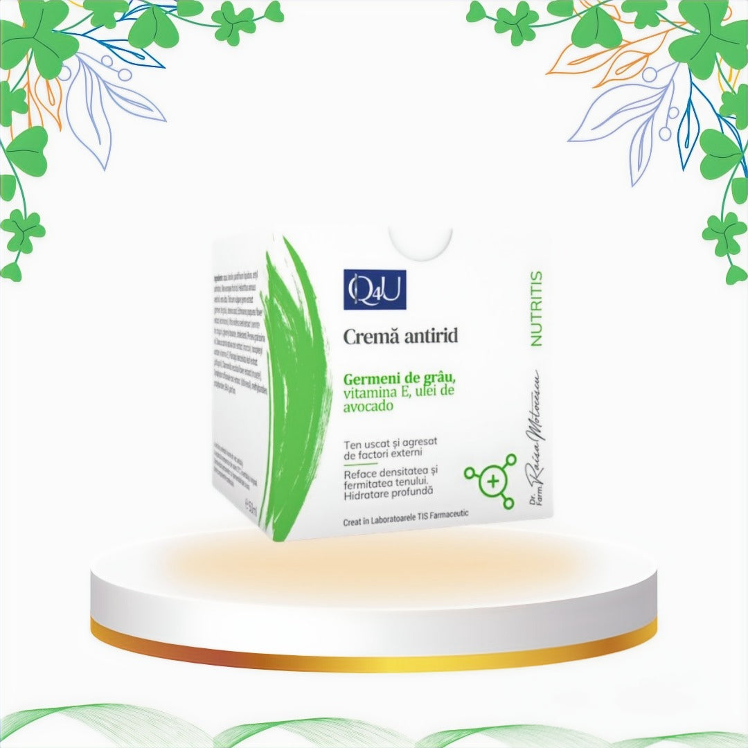 Tis - Crema Antirid Germeni de Grau, 50 ml