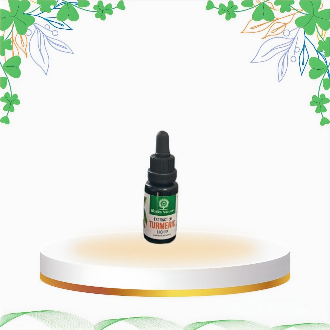 Biotika - Extract Turmeric Lichid, 10 ml