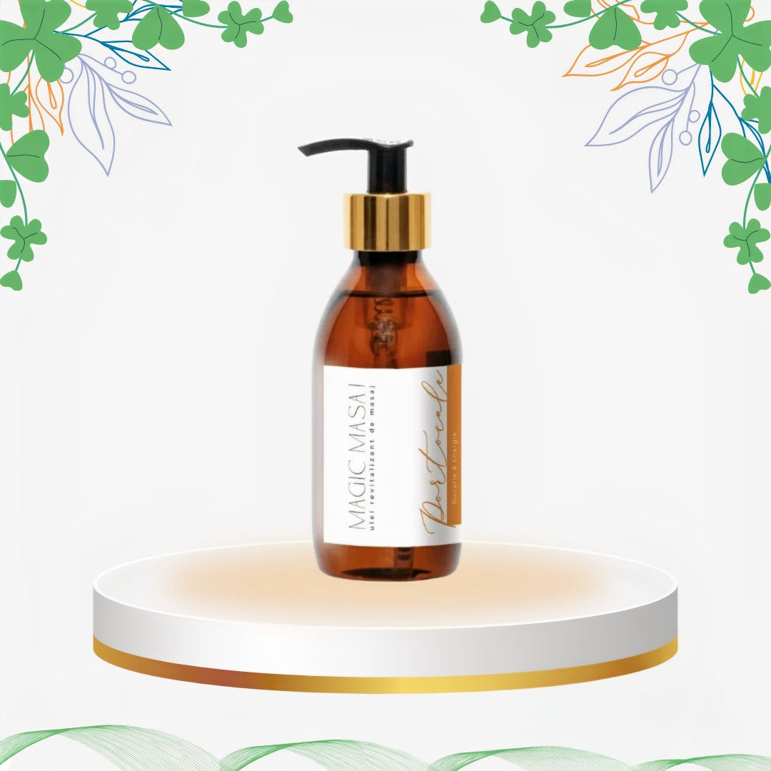 Crednatura - Ulei Masaj Revitalizant Portocale, 200 ml