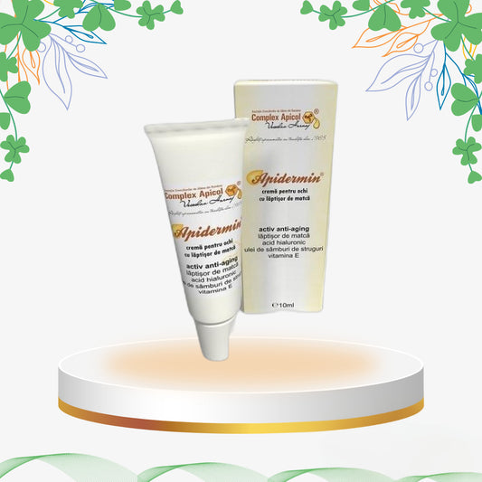 Complex Apicol - Apidermin Crema Ochi Anti-Aging, 10 ml
