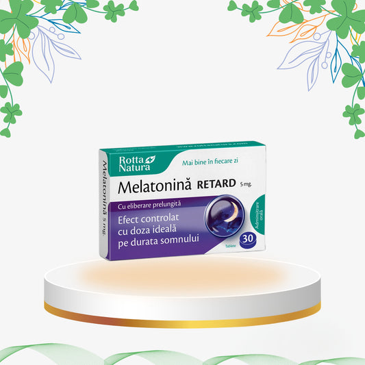 Rotta Natura - Melatonina 5 mg, 30 cp