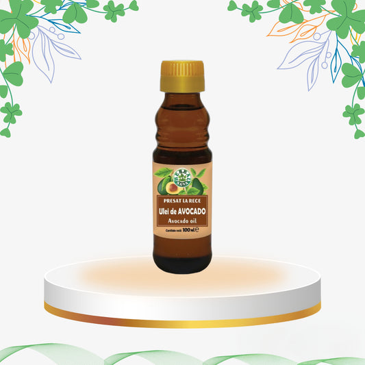 Herbavit - Ulei Avocado Presat la Rece, 100 ml