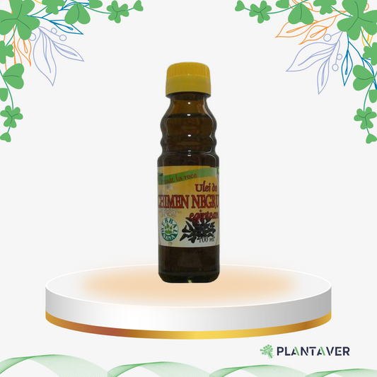 Herbavit - Ulei Chimen Negru Presat la Rece, 100 ml