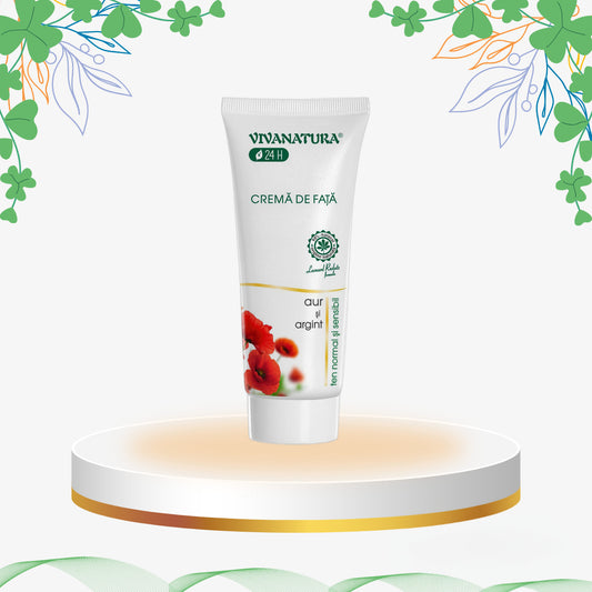 VivaNatura - Crema Fata Aur Argint, 75 ml