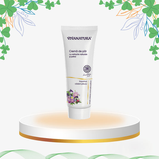 VivaNatura - Crema Impotriva Caderii Parului cu Petrol, 250 ml