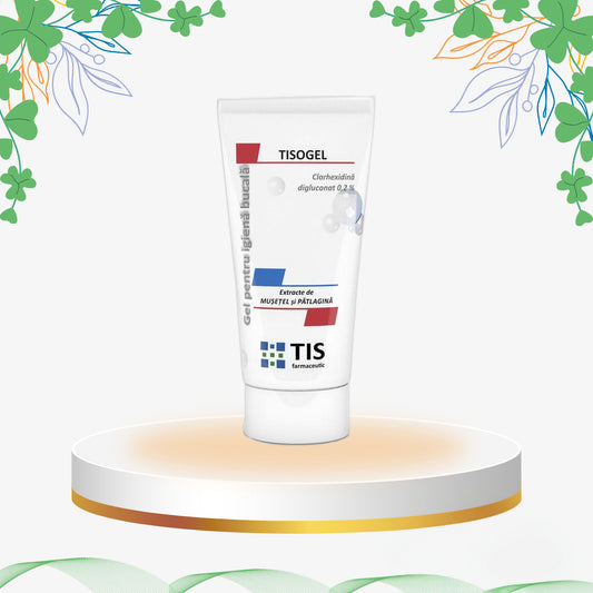 Tis - Tisodent Gel Igiena Bucala cu Clorhexidina, 50 ml