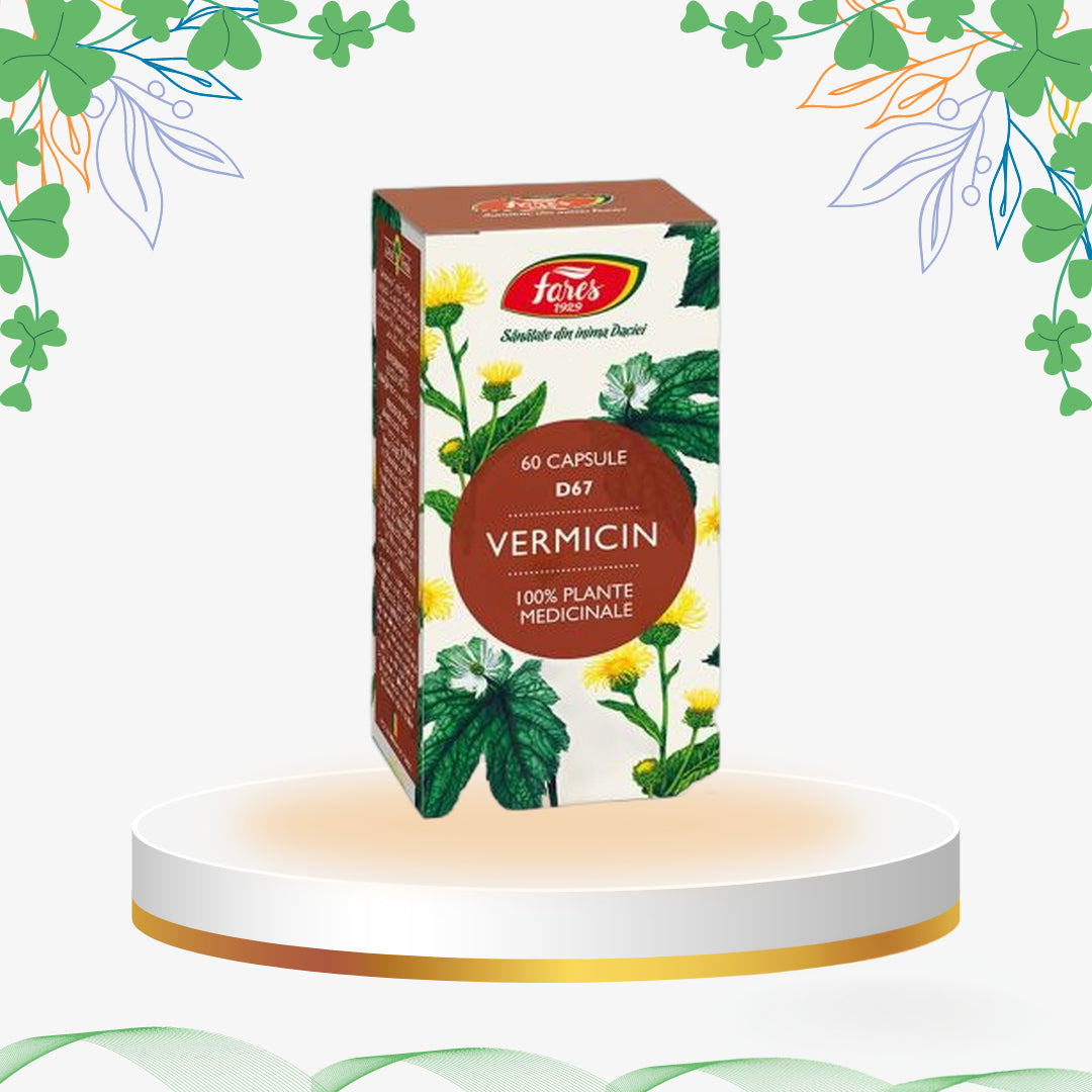 Fares - Vermicin, 60 cp