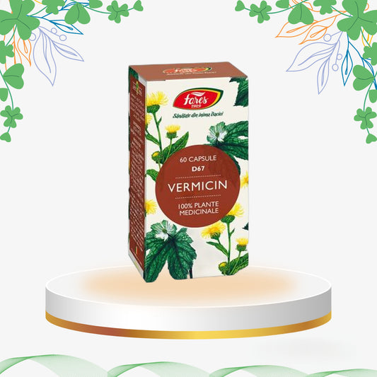 Fares - Vermicin, 60 cp