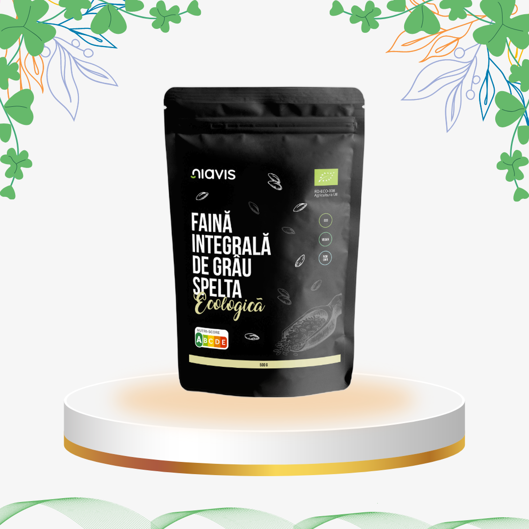 Niavis - Faina Integrala Grau Spelta, 500 gr