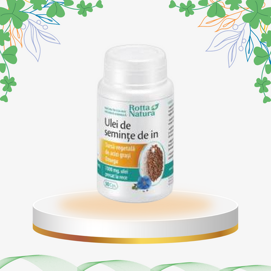 Rotta Natura - Ulei Seminte In 1000 mg, 90 cp
