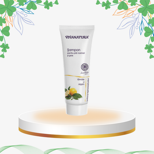VivaNatura - Sampon Par Gras Lamaie si Argan, 250 ml