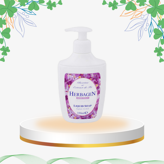 Herbagen - Sapun Lichid Glicerina si Tei, 350 ml