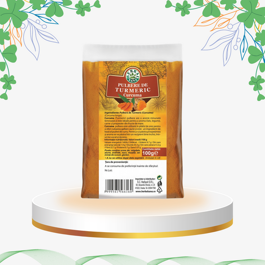 Herbavit - Turmeric Pudra, 250 gr