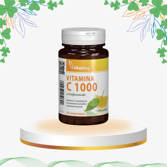 Vitaking - Vitamina C 1000 mg, 30 tb