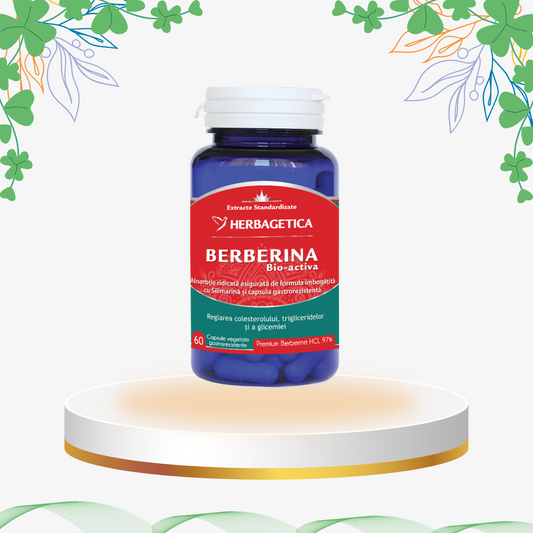 Herbagetica - Berberina, 60 cp