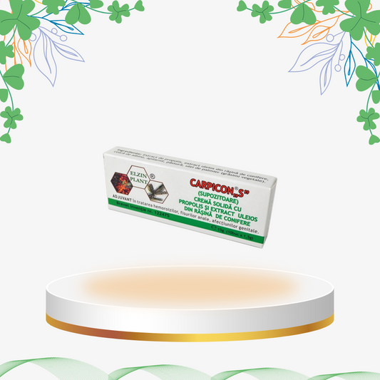 Carpicon - S Supozitoare 1 gr x 10 sup