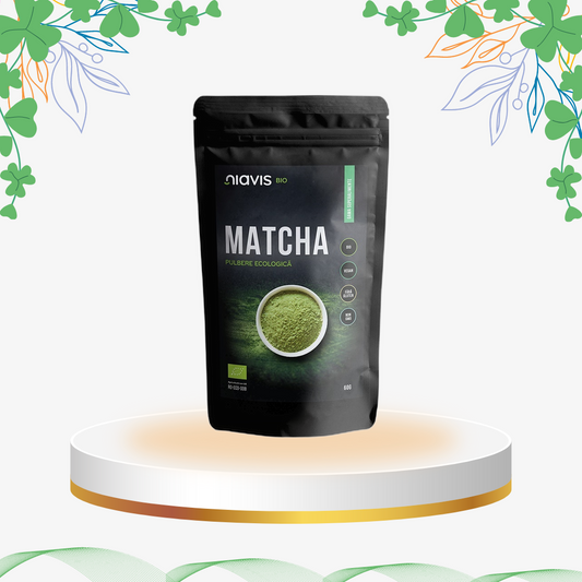 Niavis - Matcha Pulbere Bio, 60 gr