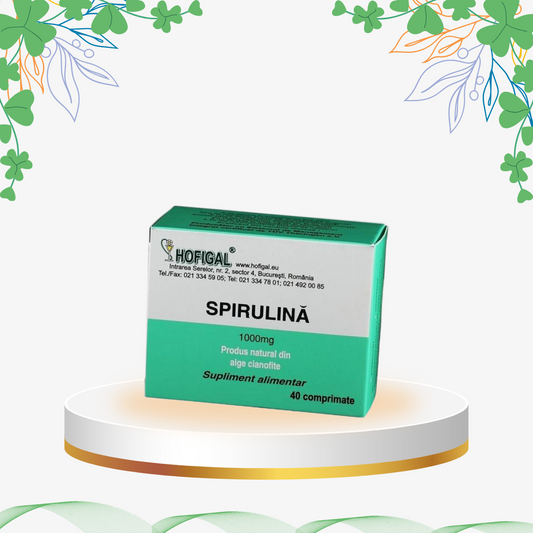 Hofigal - Spirulina 1000 mg, 40 cp