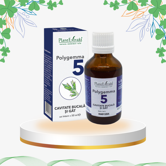 Polygemma 5 - Cavitate Bucala si Gat, 50 ml