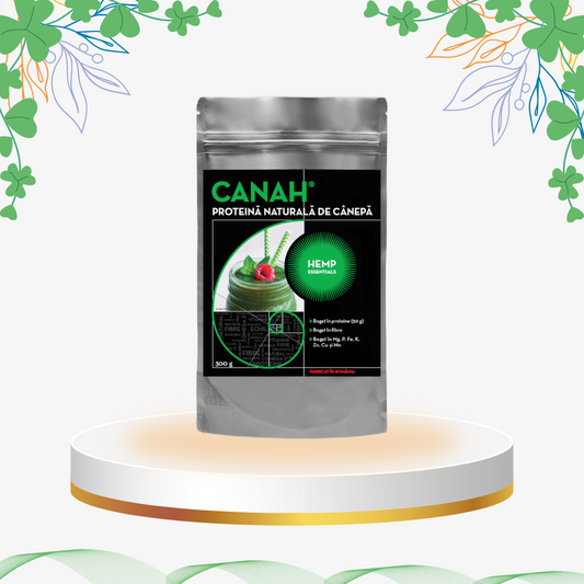 Canah - Pudra Proteica din Canepa, 500 gr