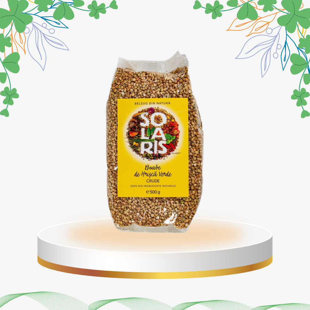 Solaris - Hrisca Cruda Boabe, 500 gr