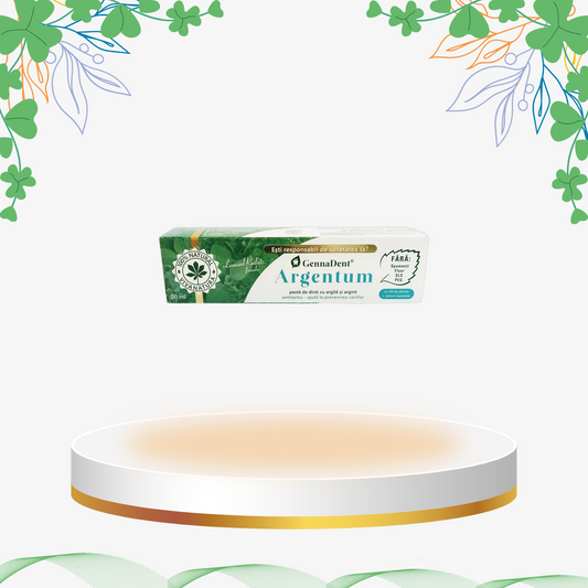 VivaNatura - Gennadent Argentum Pasta de Dinti, 80 ml