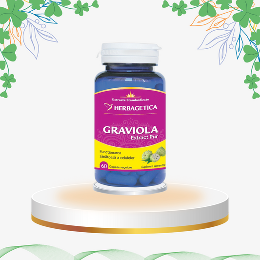 Herbagetica -  Graviola, 60 cp