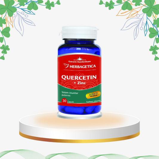 Herbagetica -  Quercetin Zinc, 30 cp