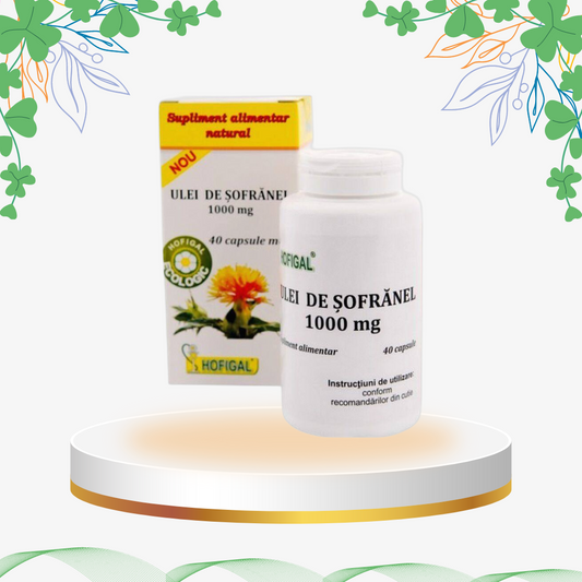 Hofigal - Ulei de Sofranel 1000 mg, 40 cp