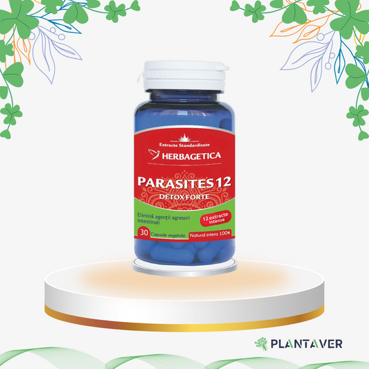 Herbagetica -  Parasites Detox, 60 cp