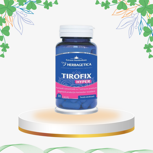Herbagetica - Tirofix Hyper, 30 cp