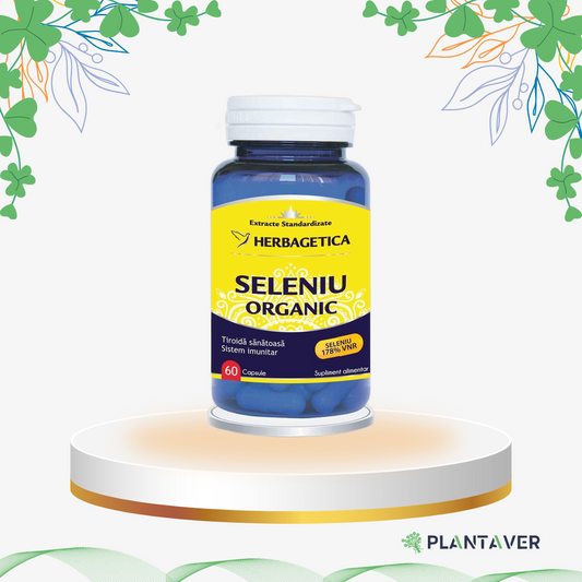 Herbagetica - Seleniu Organic, 60 cp