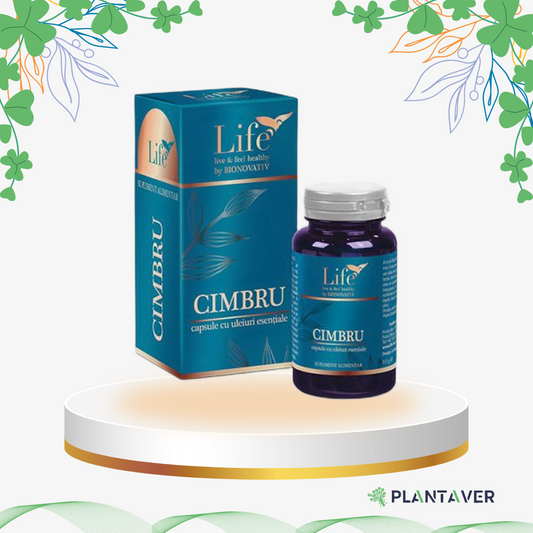 Bionovativ - Cimbru Capsule cu Uleiuri Esentiale, 30 cp