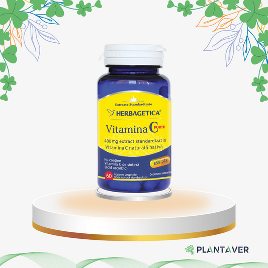 Herbagetica - Vitamina C Forte, 60 cp