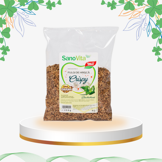 Sanovita - Fulgi Hrisca Crispy, 250 gr