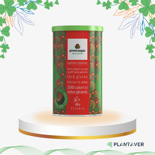 Remedia - Green Sugar Pulbere Cutie, 300 gr
