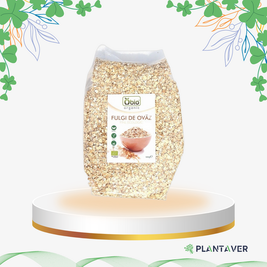 Obio - Fulgi Bio de Ovaz Fara Gluten, 300 gr