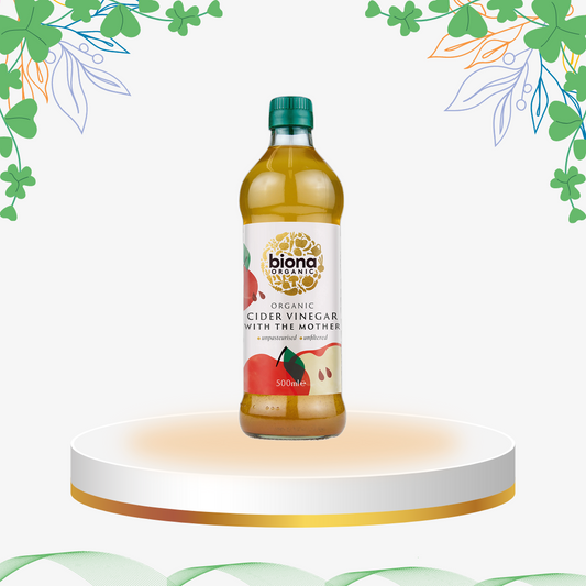 Biona - Otet din Cidru de Mere Nefiltrat Bio, 750 ml