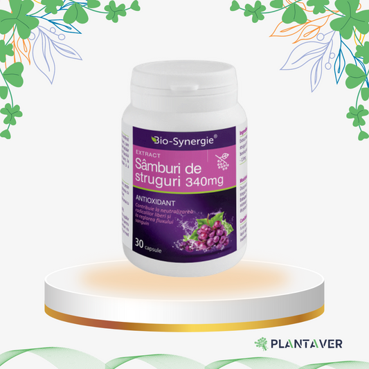 Bio Synergie - Extract Samburi Struguri, 30 cp