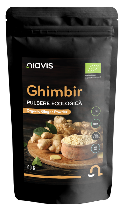 Niavis - Ghimbir Pulbere, 60 gr
