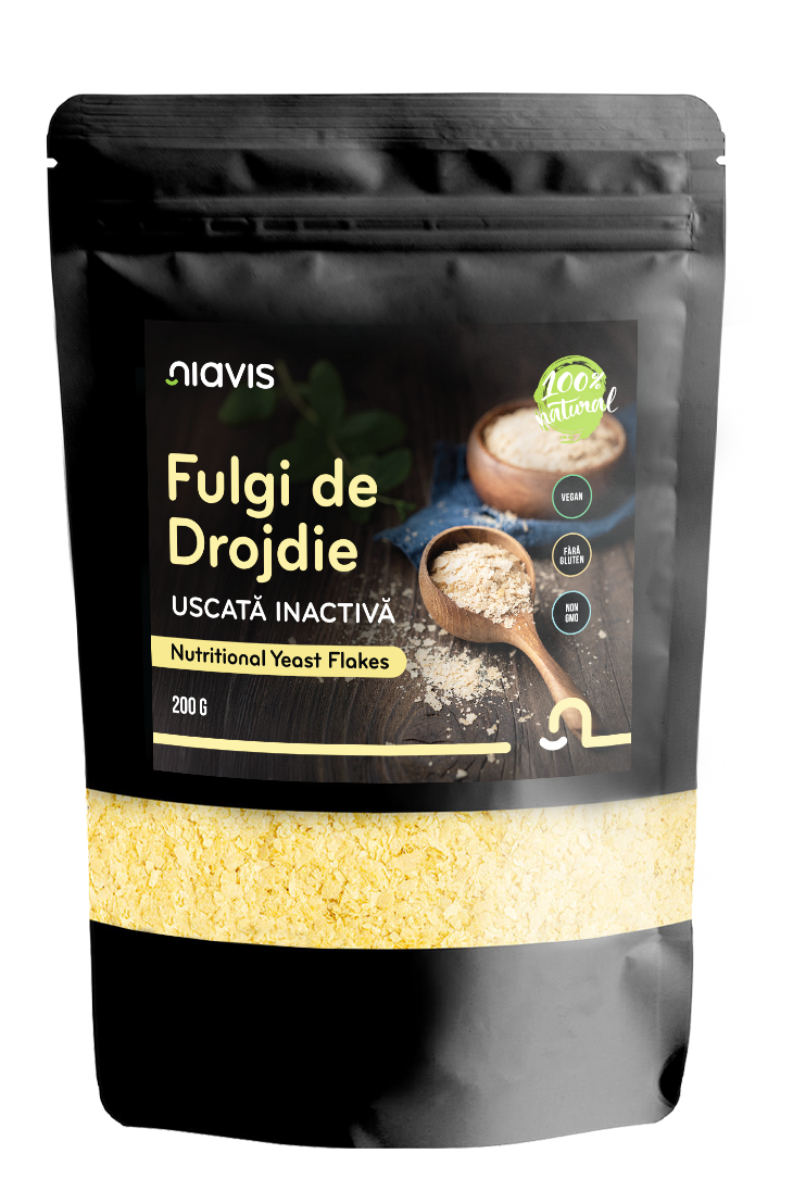 Niavis - Fulgi Drojdie Inactiva, 200 gr