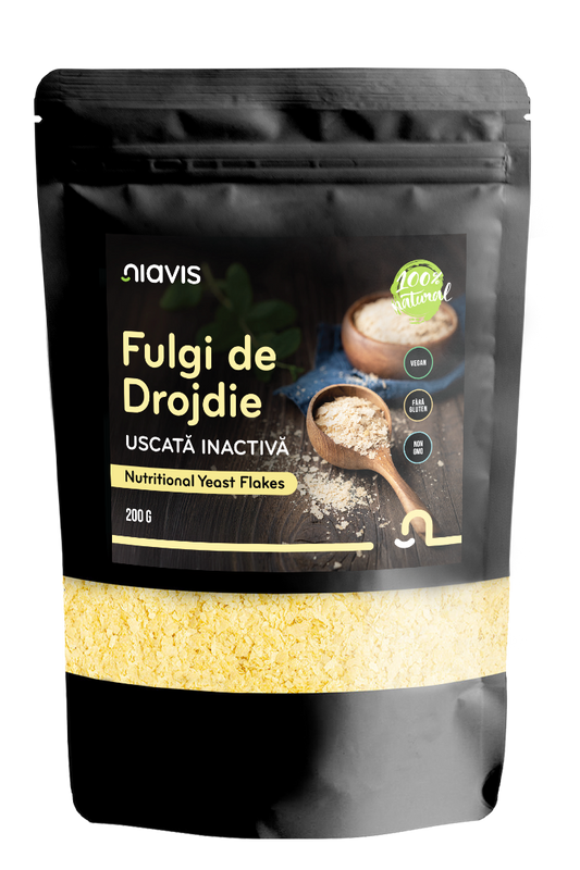 Niavis - Fulgi Drojdie Inactiva, 200 gr